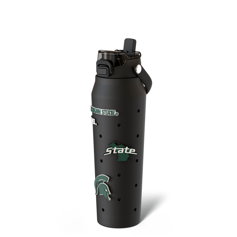 Bottle Buddy 32oz | Michigan State Spartans | Skin + Budz Bundle